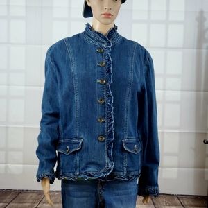 Coldwater Creek (XL) bluejean jacket.  Barely worn #212